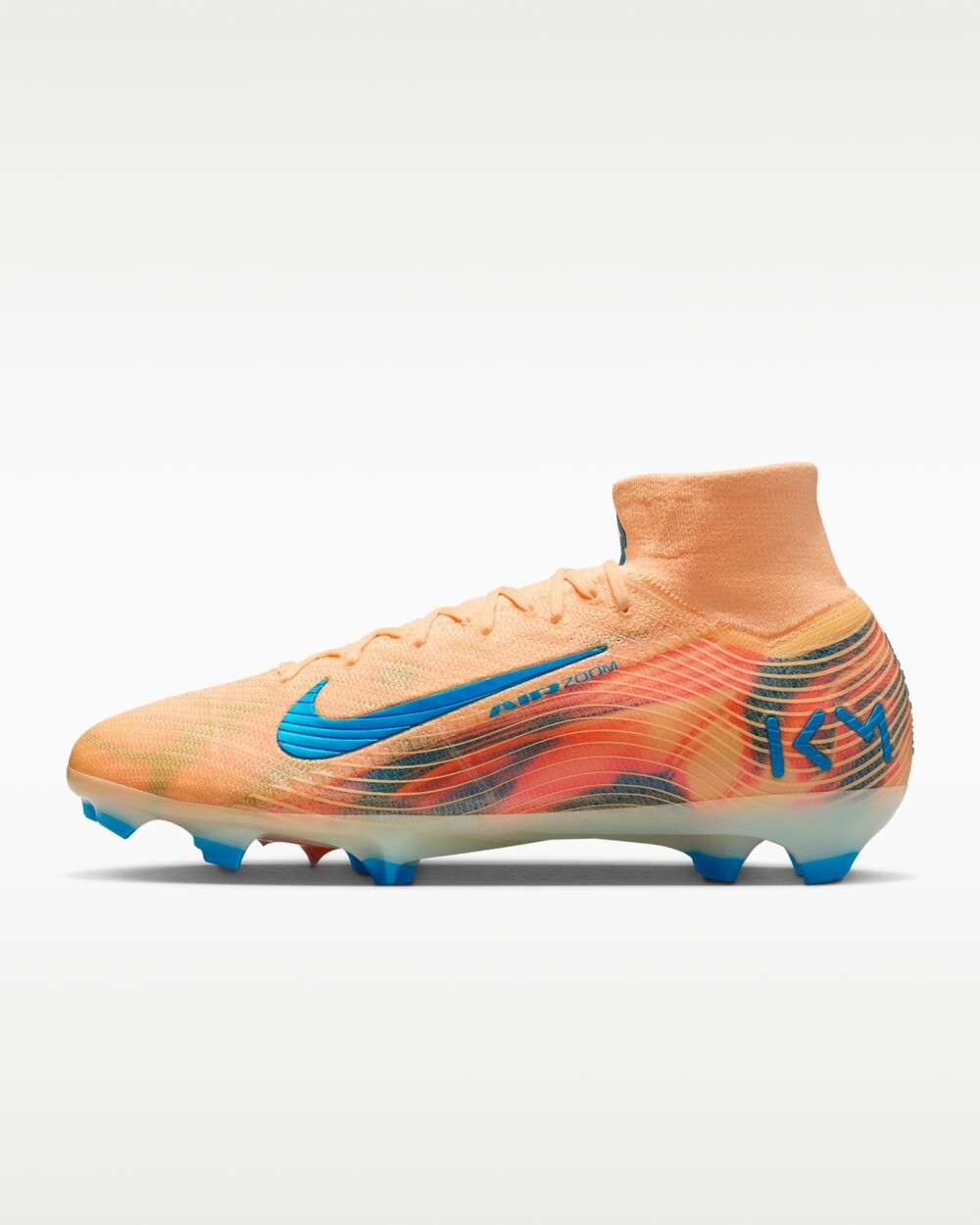 Men Size 9-Nike Zoom Mercurial Superfly 10 Elite FG KM Melon Tint FQ8692-801